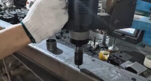 Accurate NC drilling thread tapping